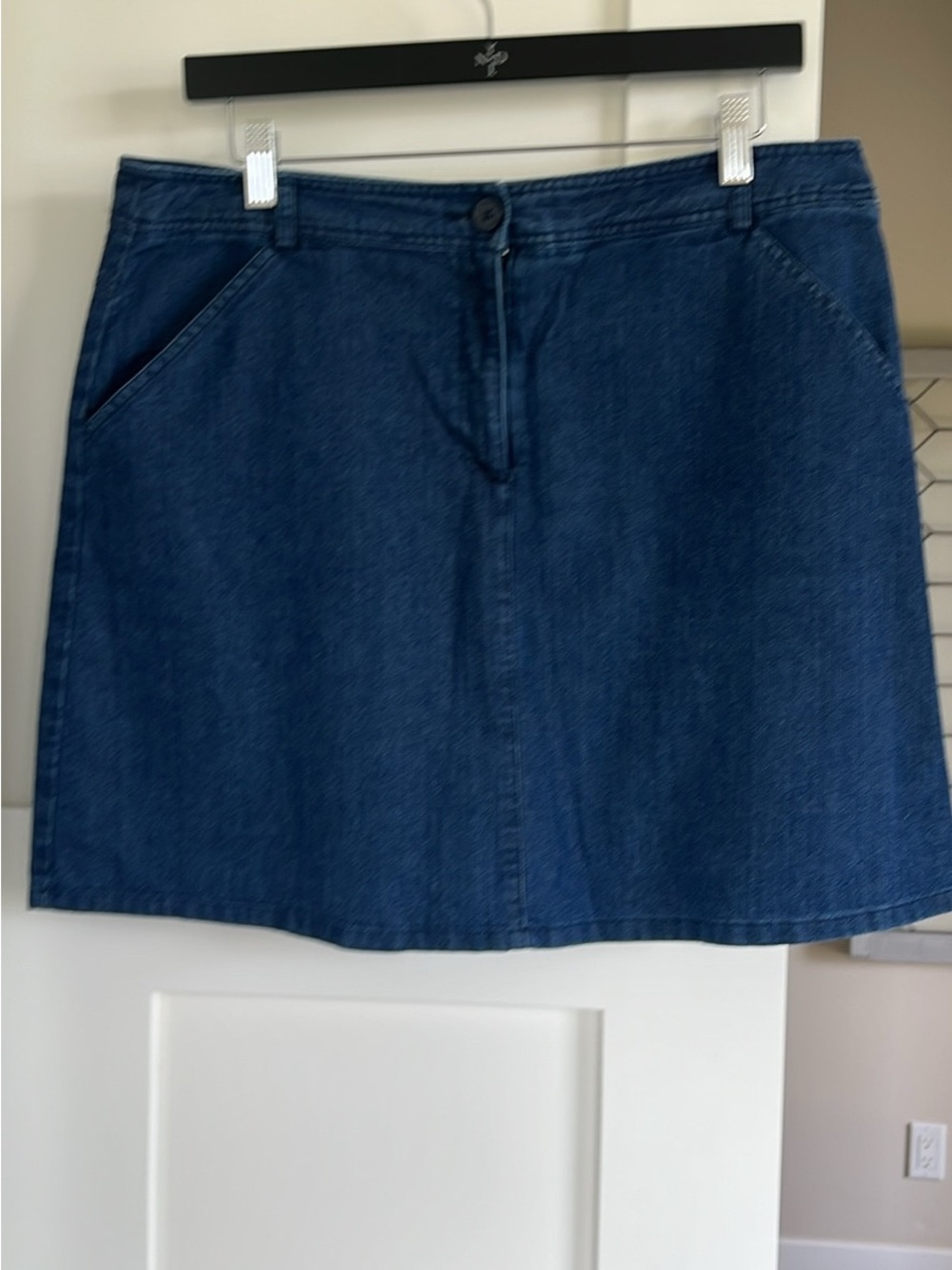 White Stag Dark Blue Denim Mini Skort